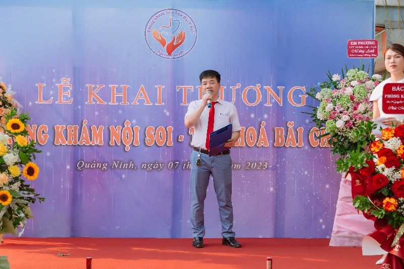 Phòng khám bác sĩ CKI Nguyễn Quảng Đại - Chủ tịch Hội Tiêu hoá tỉnh Quảng Ninh - Trưởng khoa Tiêu hóa - Bệnh viện Bãi cháy