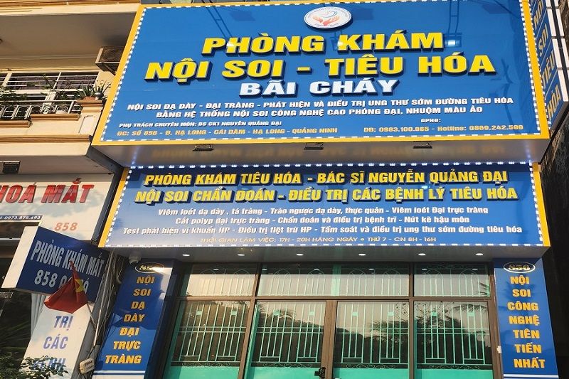 CHI PHÍ NỘI SOI DẠ DÀY, NỘI SOI ĐẠI TRÀNG, NỘI SOI GÂY MÊ