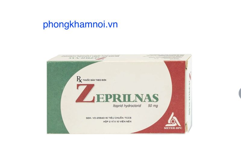 Thuốc Zeprilnas 50mg (Itopprid HCl) là gì, chỉ định chống, chỉ định, cách dùng